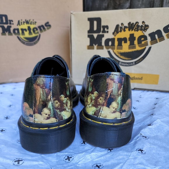 Rare/limited Dr. Martens Muesuem Collection 1461 Hogarth - Picture 4 of 8